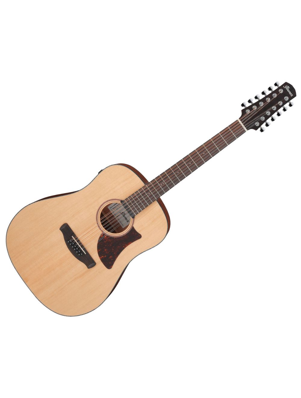 Used Ibanez AAD1012EOPN Adanced Acoustic Series A/E Guitar Open Pore Natural