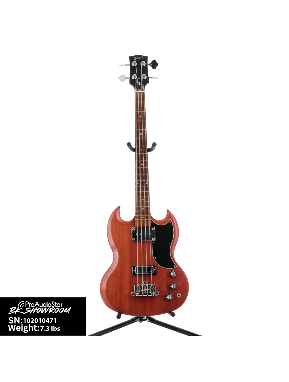 Used Gibson SG Standard Bass Guitar - Heritage Cherry