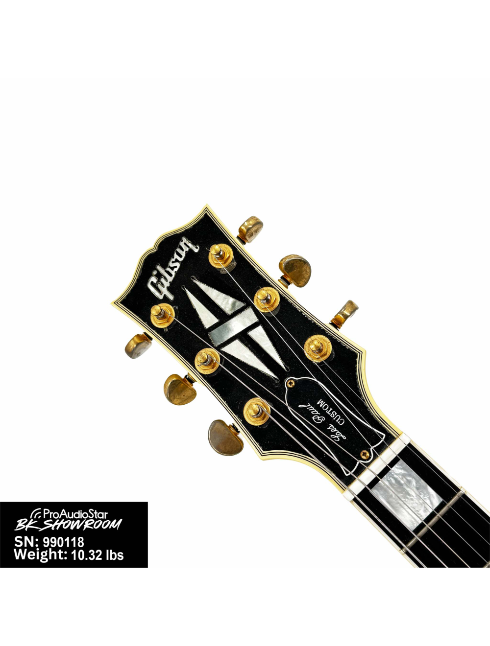 Used Gibson Custom Shop Historic '68 Les Paul Custom - White w/OHSC