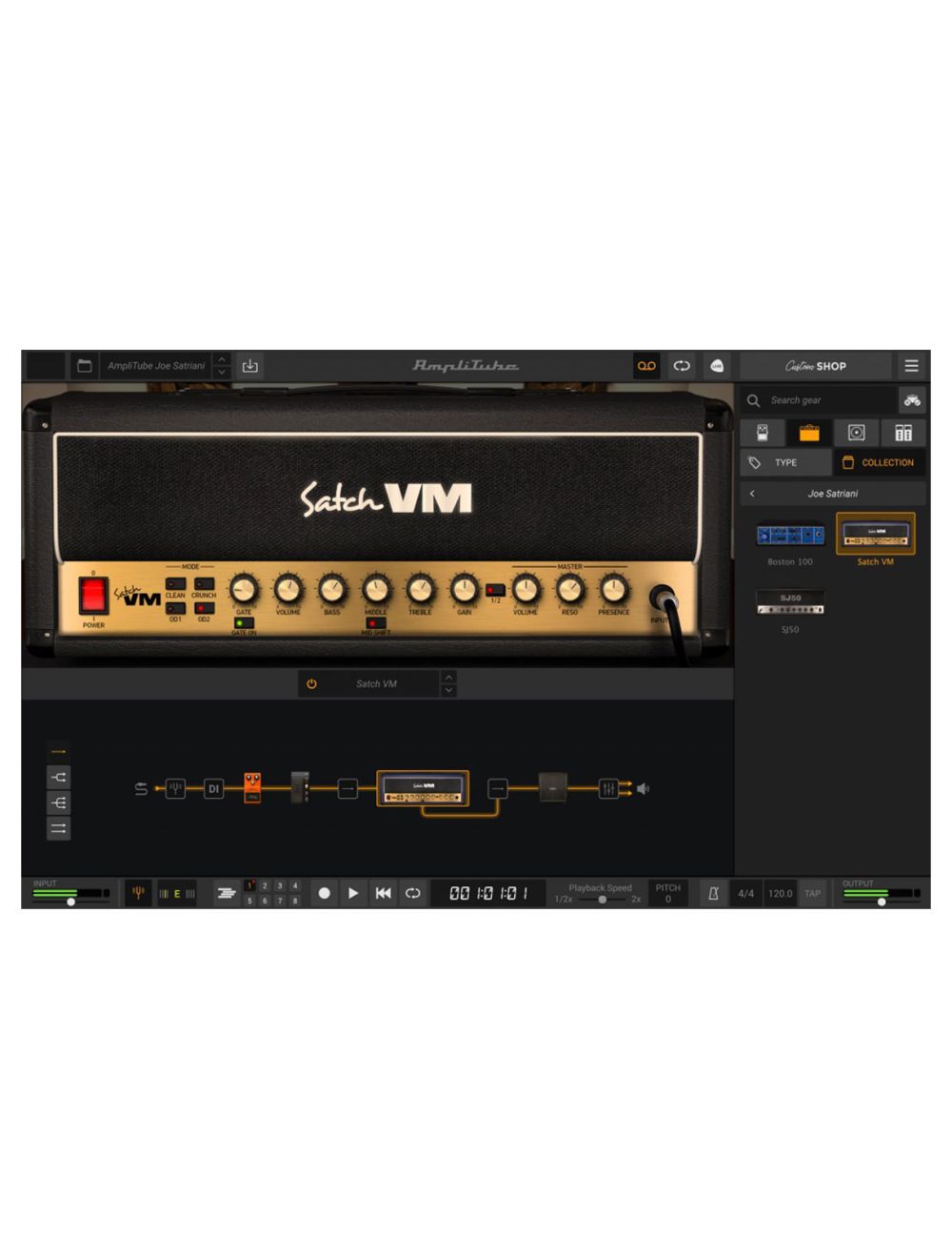IK Multimedia AmpliTube Joe Satriani