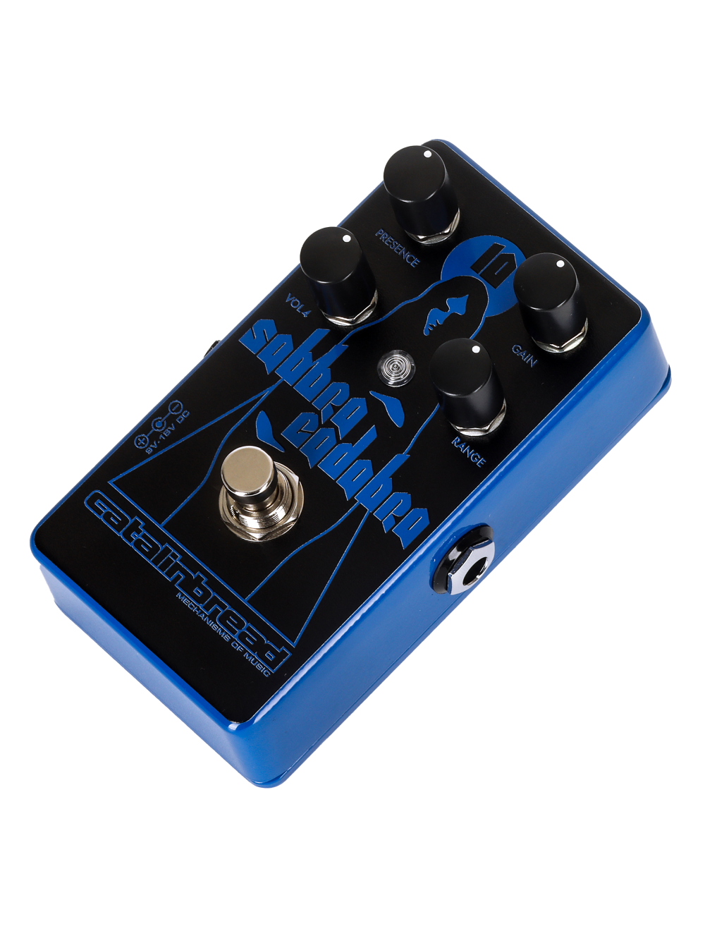 Catalinbread Sabbra Cadabra 10th Anniversary Overdrive Pedal - Blue
