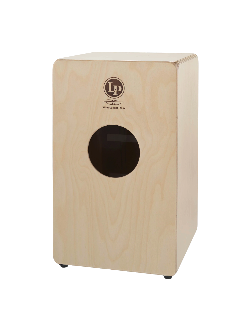 Open Box Latin Percussion LP1491RB Birch Woodshop Cajon - Red Blur