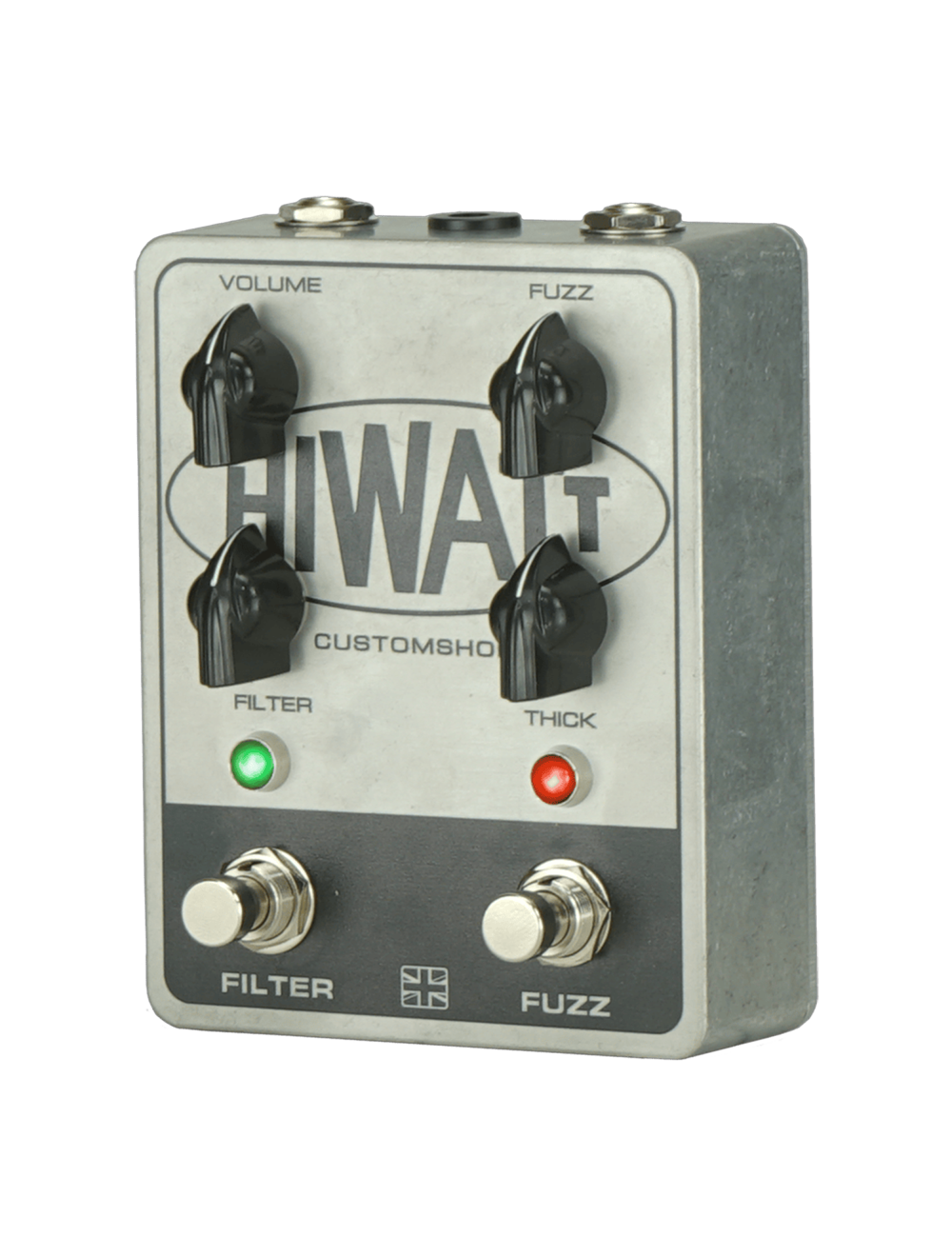 Hiwatt Custom Shop Filter Fuzz MKII 1.1 Edition Pedal - Silver