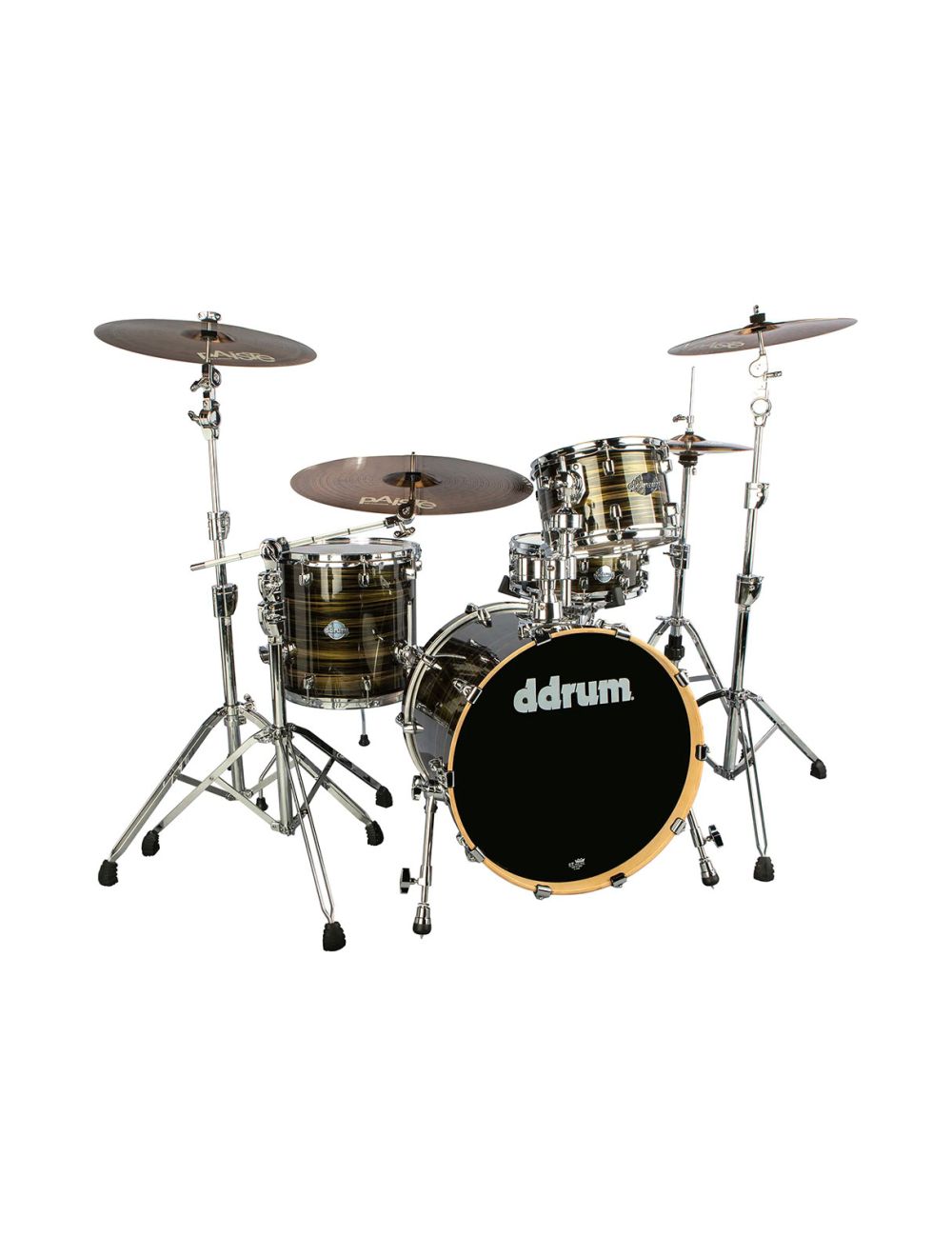 ddrum Dominion 4-piece Shell Pack - Brushed Olive Metallic