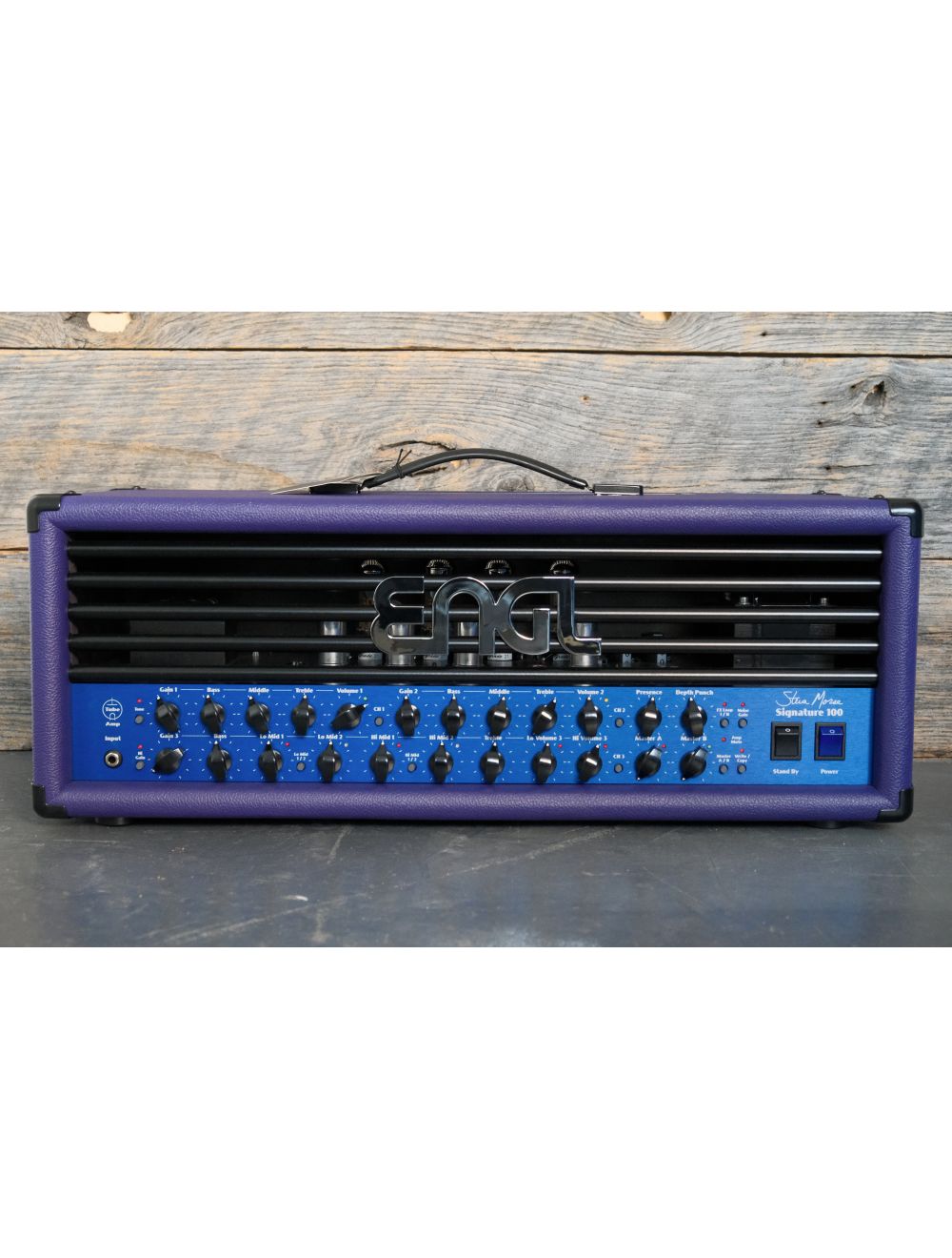 ENGL E656 Steve Morse Custom Shop Guitar Amp Head - Purple Bronco