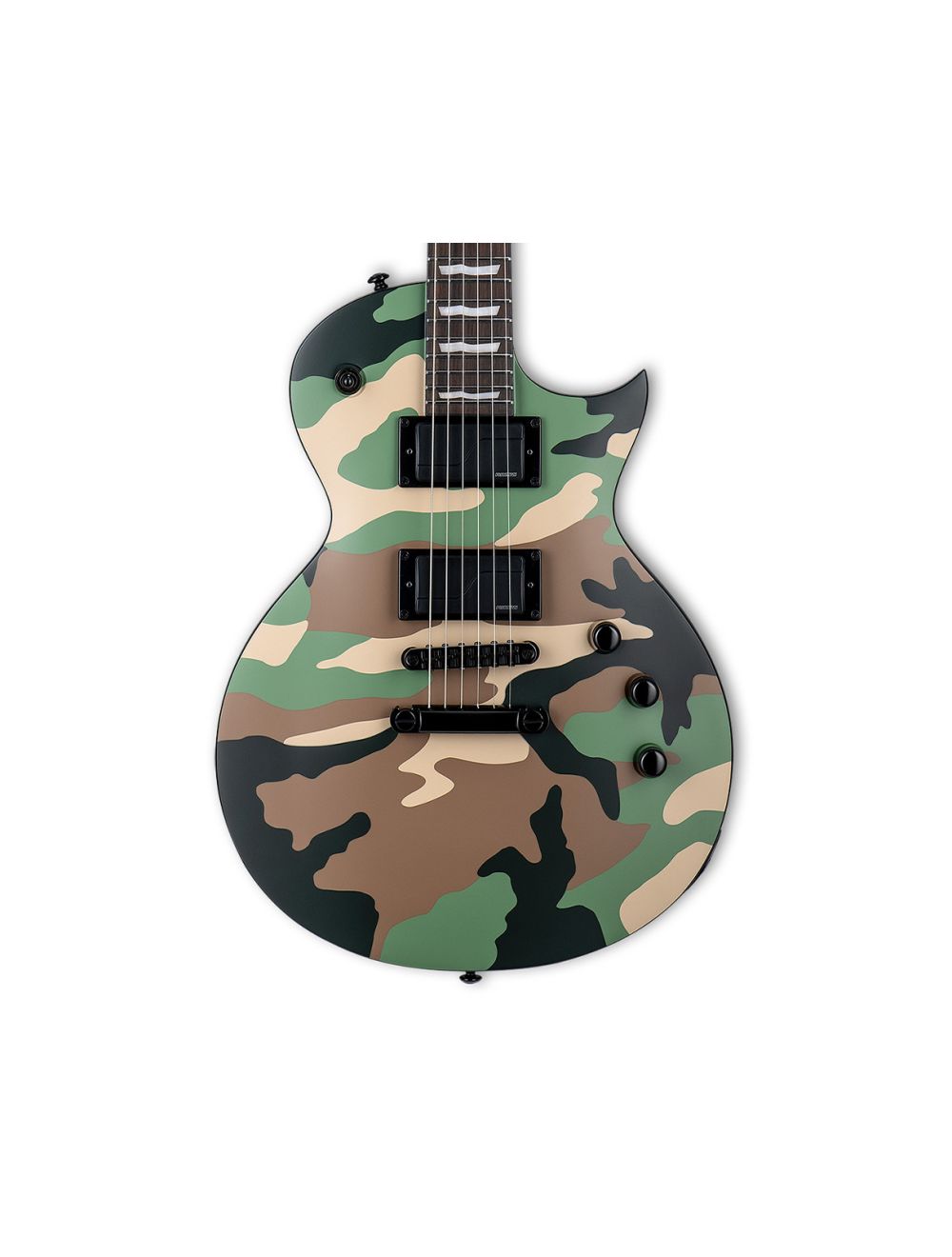 ESP LTD EC-1000 Electric Guitar - Woodland Camo Satin