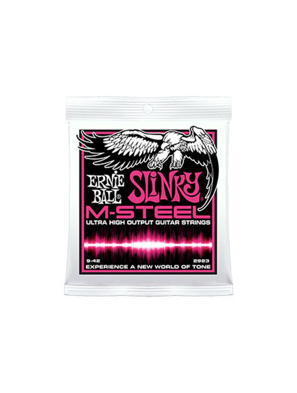 Ernie Ball M Steel Super Slinky Electric Guitar Strings 9 42