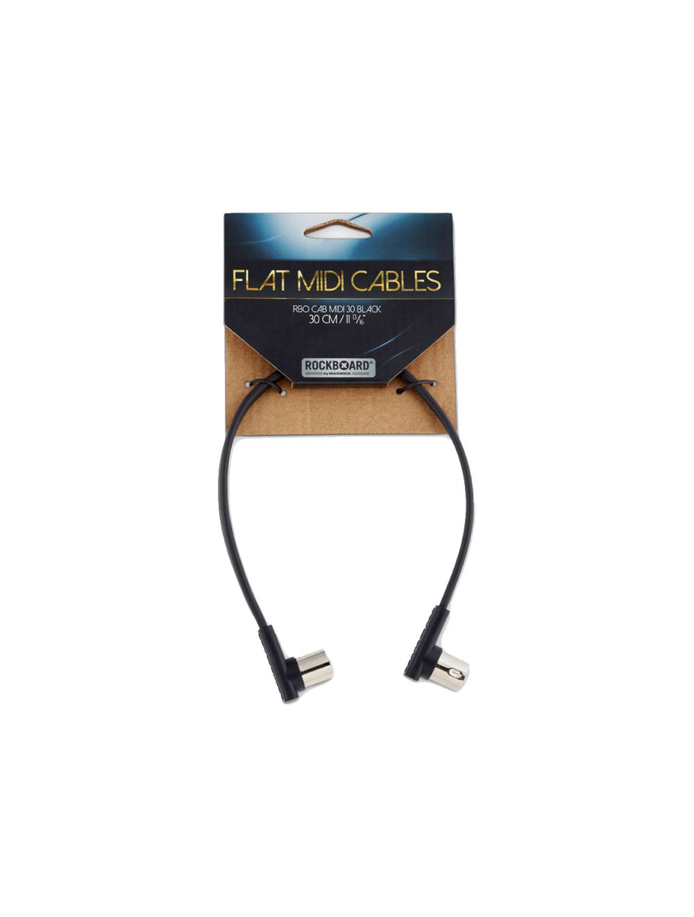 RockBoard Flat Patch MIDI Cable, 11.81" - Open Box