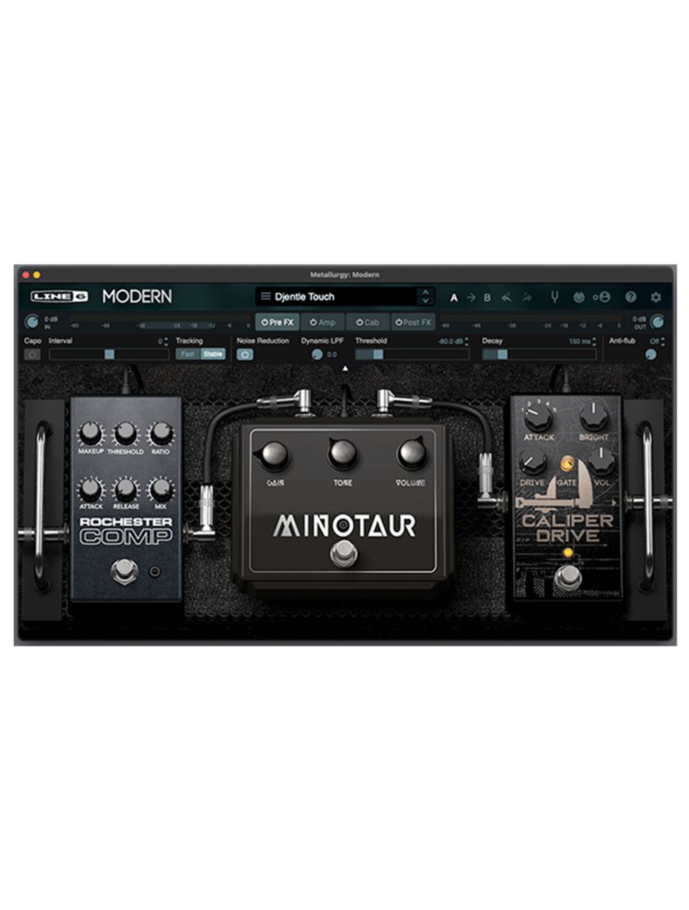 Line 6 Metallurgy Collection