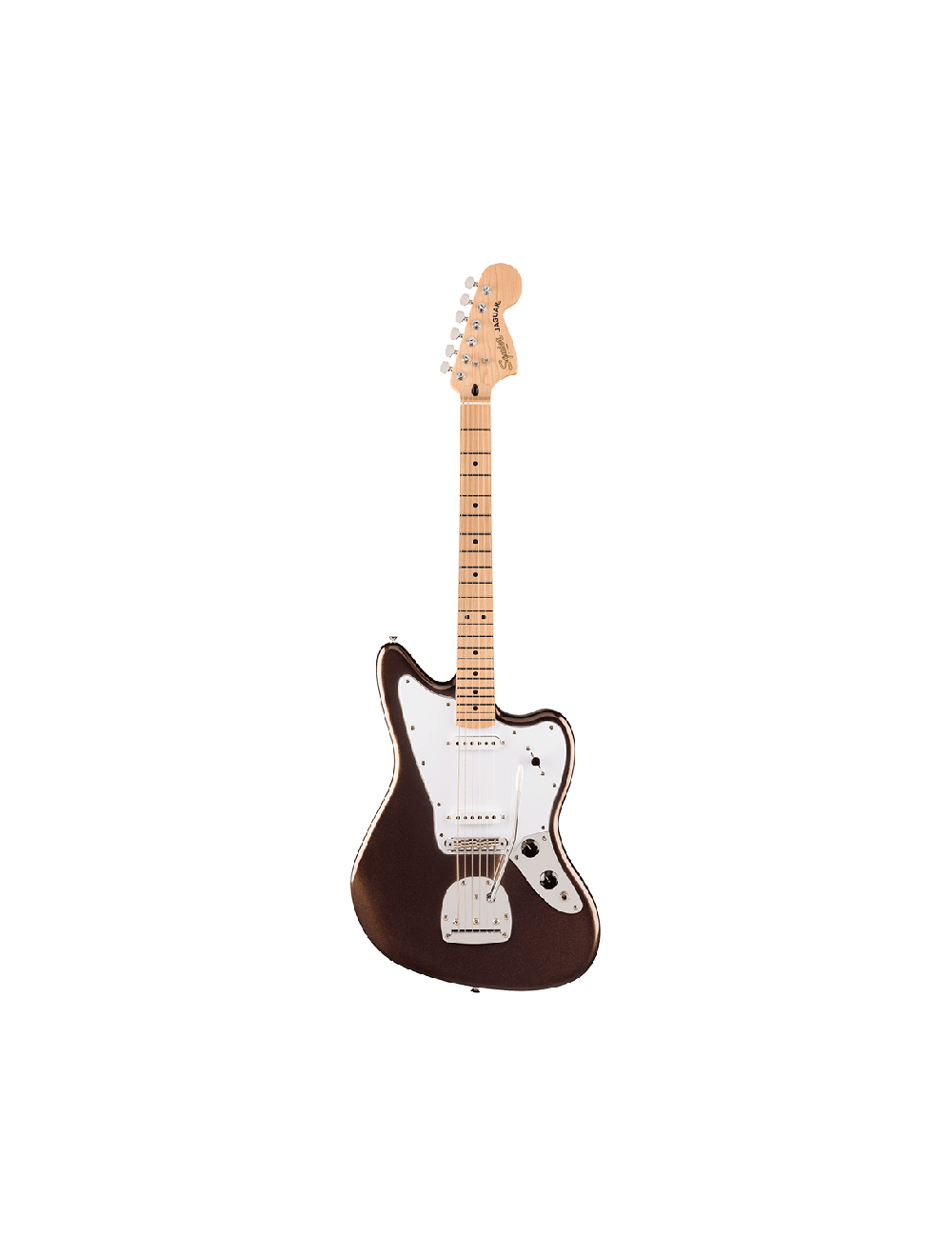 Squier Affinity Jaguar - Mystic Metallic Brown w/Maple FB