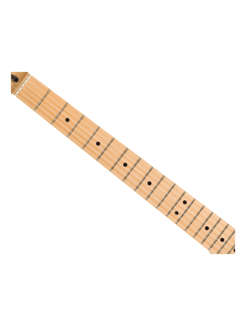 Used Fender Standard Stratocaster Electric Guitar - Olympic White w/Maple FB