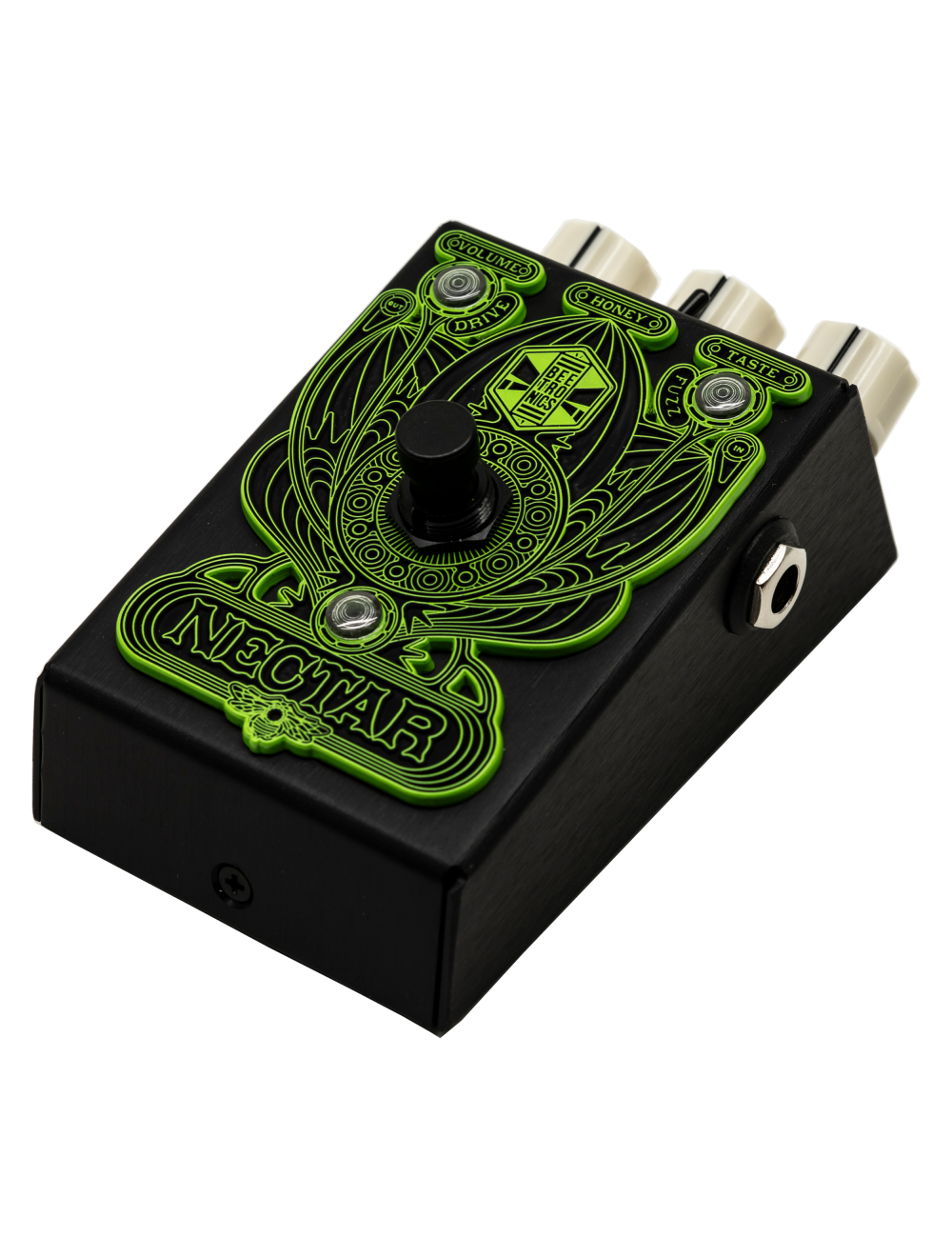 Beetronics FX Nectar Tone Sweetener Fuzz/OD Pedal - Ltd Ed Green Bee