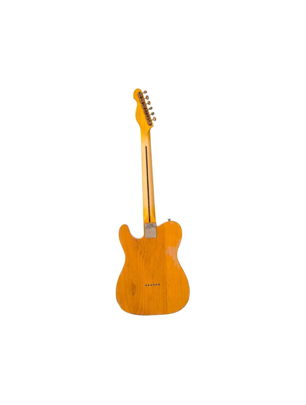 Vintage Icon Series V52 Distressed SS Electric Guitar - Butterscotch