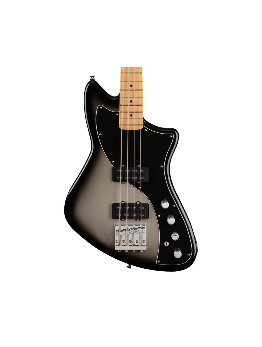 Fender Player Plus Active Meteora Bass - Silverburst w/ Maple FB