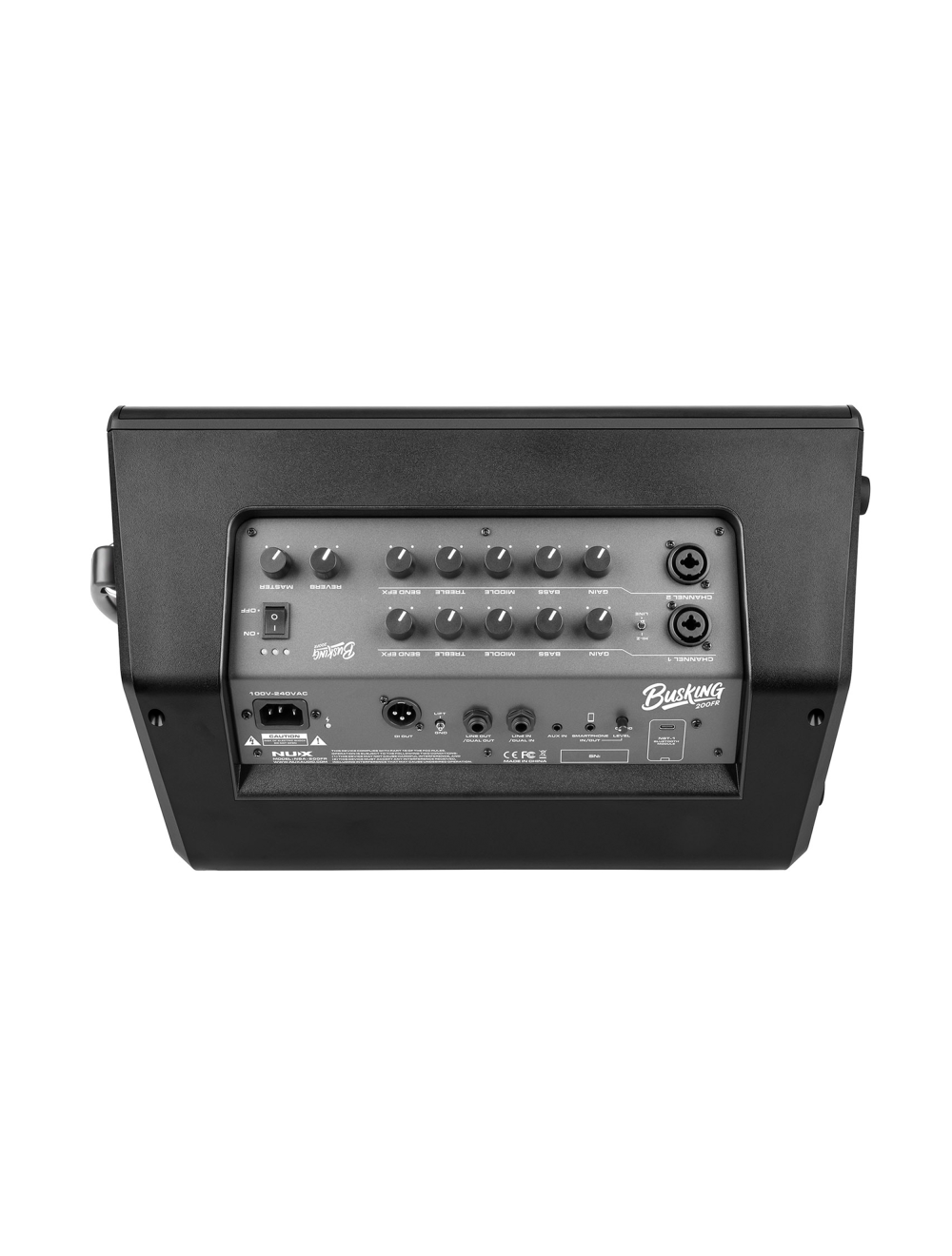 NUX Busking 200FR 276-Watt Portable Speaker