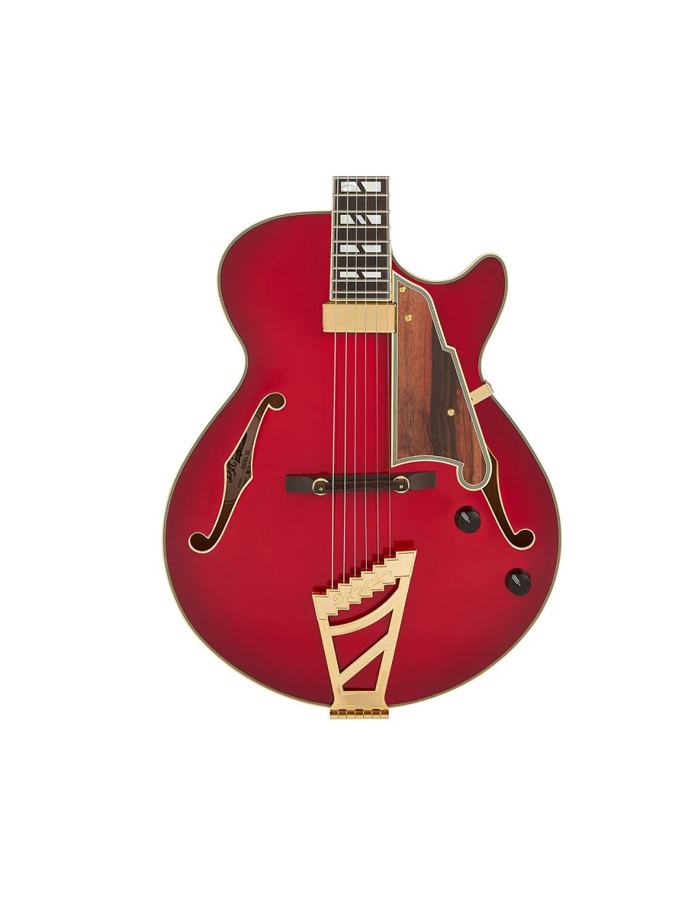 D'Angelico Excel SS Soho Electric Guitar - Dark Cherry Burst - B-Stock