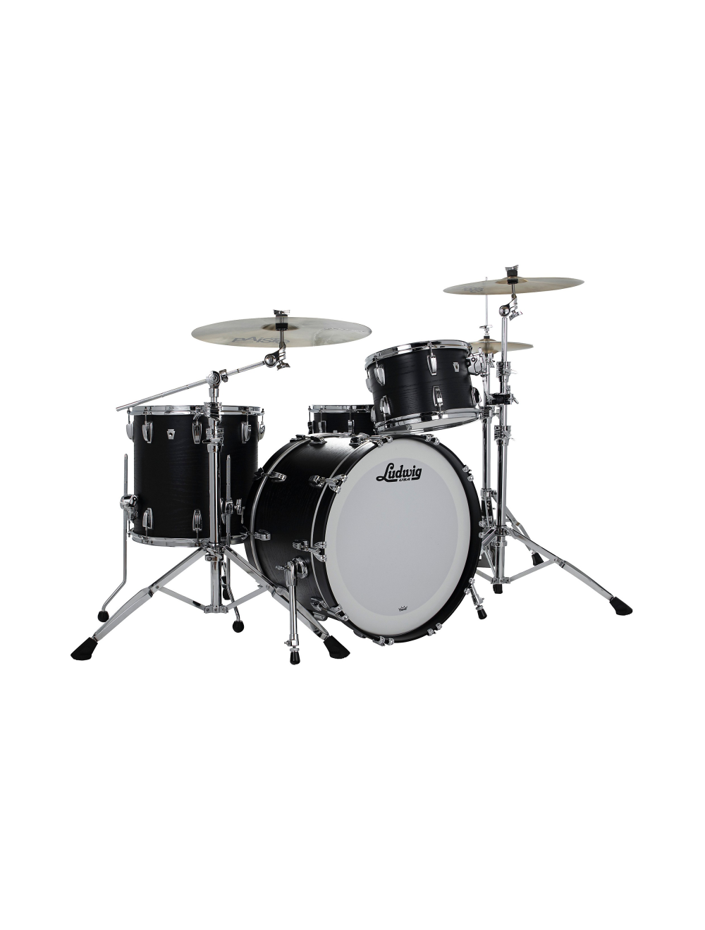 Ludwig Classic Oak Fab 3pc Shell Pack w/22" Kick - Night Oak