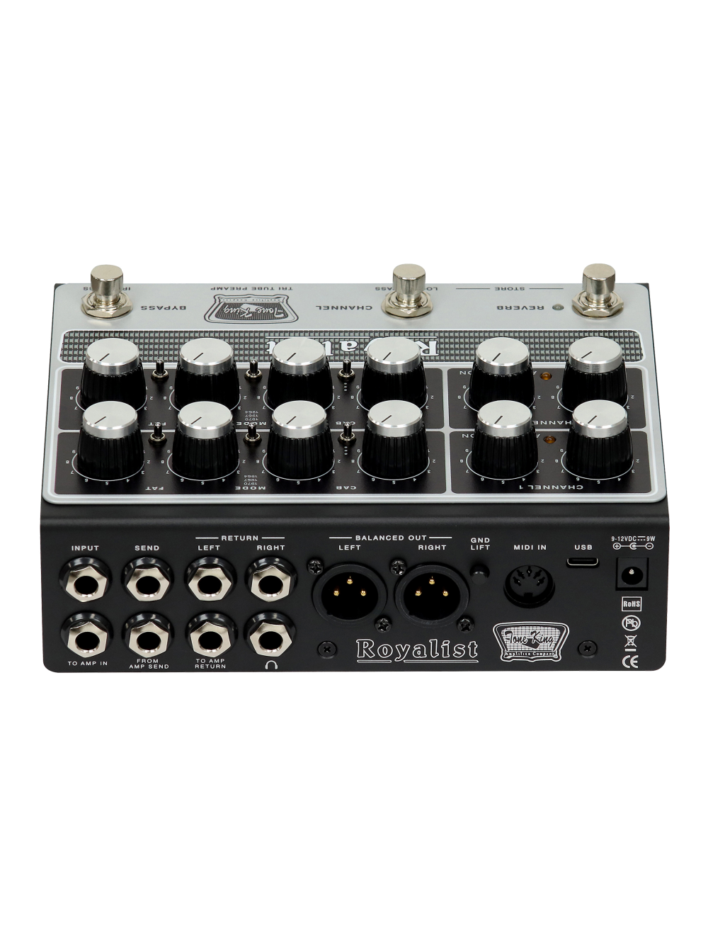 Tone King Royalist Tri-Tube British Preamp - Open Box