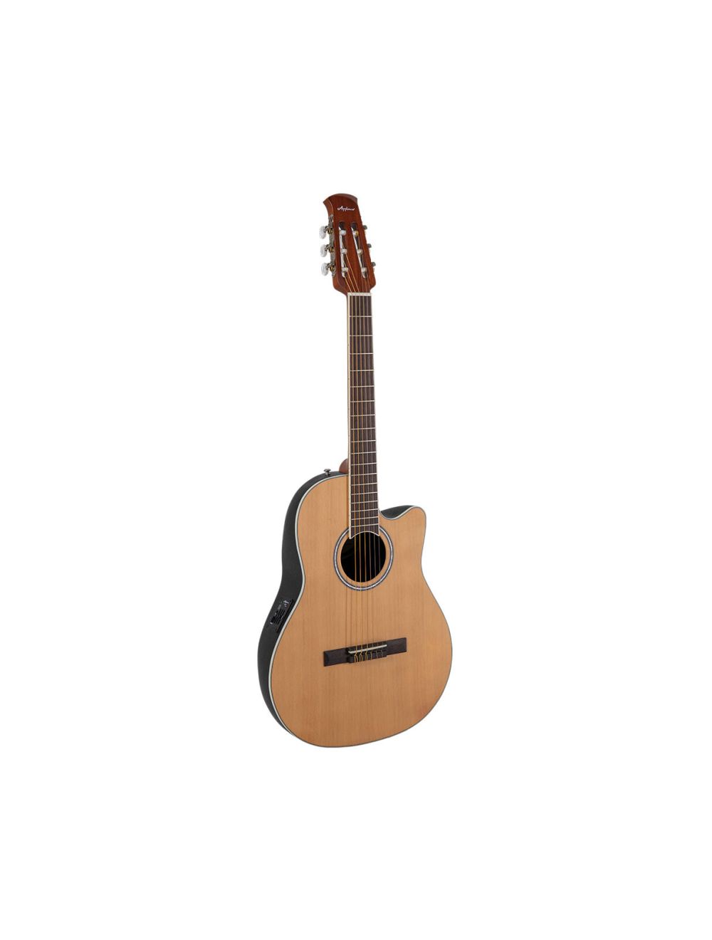 Ovation Applause AB24CC-4S Cutaway A/E Classical Guitar - Natural Satin Cedar