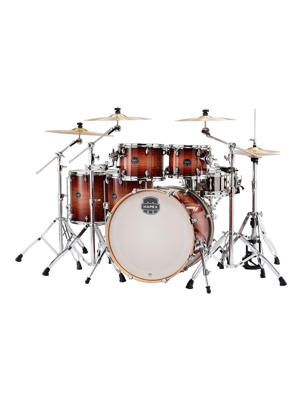 Mapex Armory Series Studioease 6-Piece Shell Pack - Redwood Burst
