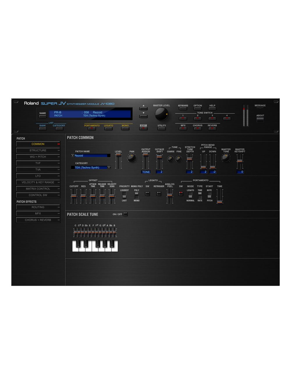 Rclifetimekey JV-1080 Key