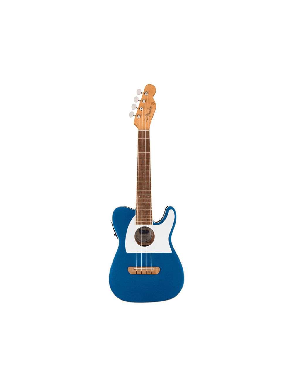 Fender Fullerton Tele Uke Lake Placid Blue w Walnut FB