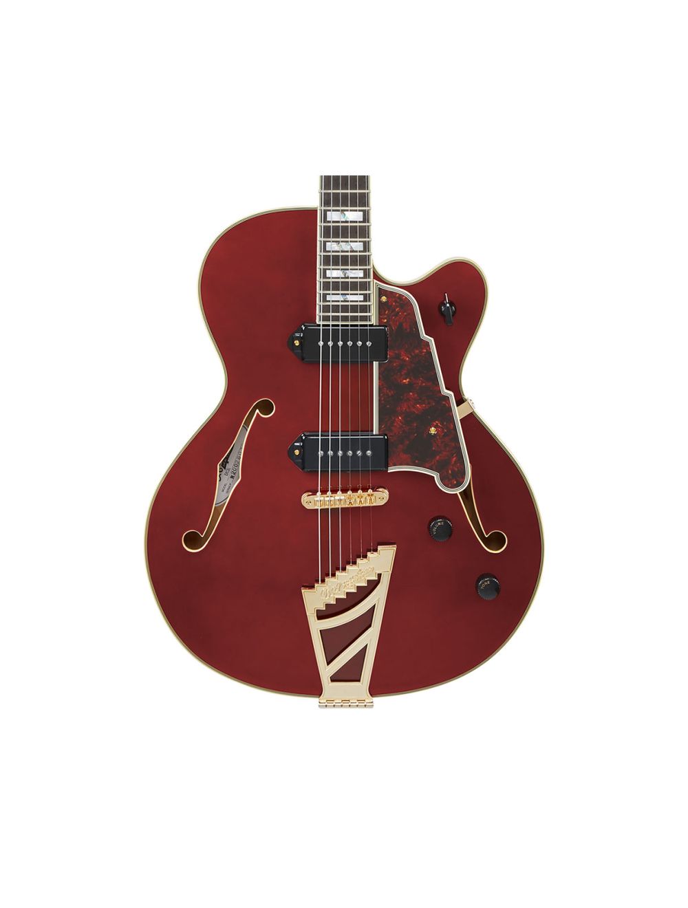 D'Angelico Excel 59 Hollow Body Electric Guitar - Viola - Factory Direct B-Stock