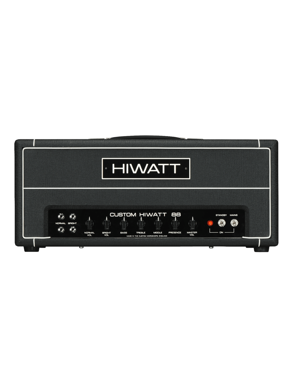 Hiwatt Custom Shop DR88 Handwired 100W Bass Amplifier Head - Black