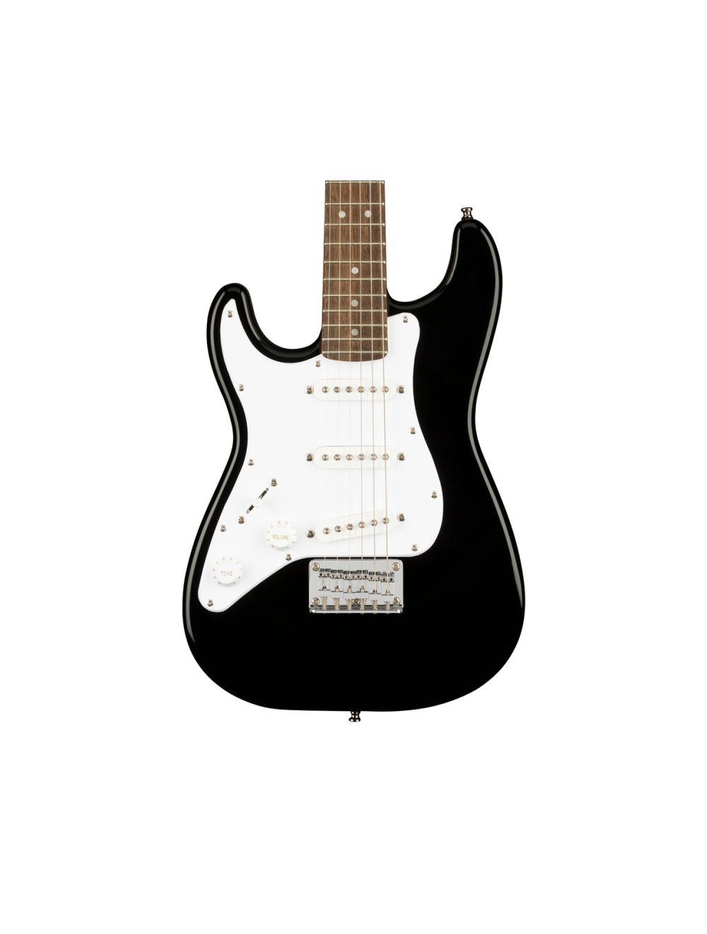 Used Squier Mini Stratocaster Left-Handed - Black w/ Laurel Fingerboard