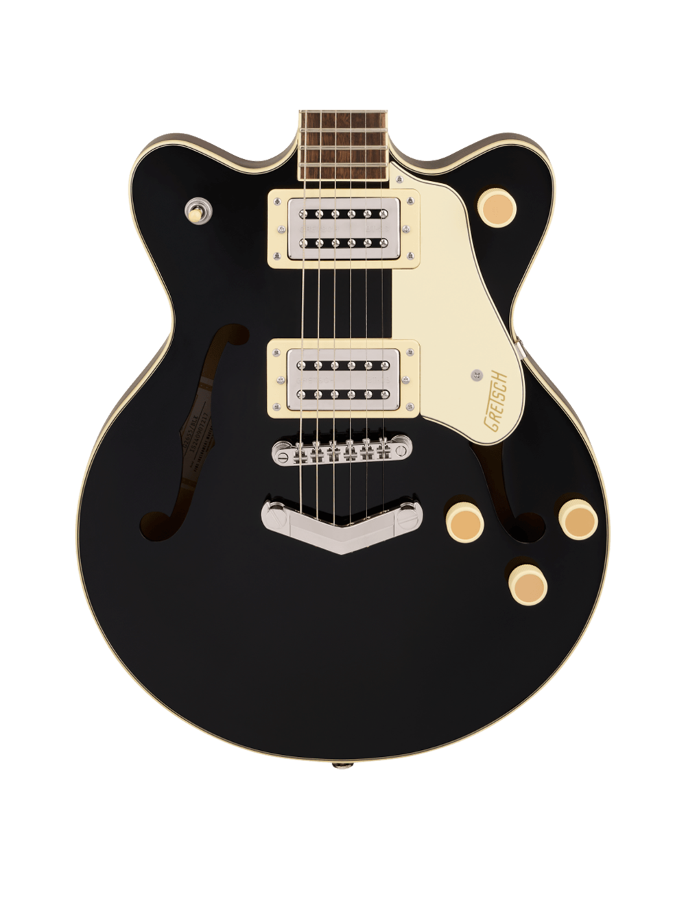 Used Gretsch G2655 Streamliner Center Block Jr. Double-Cut w/ V-Stoptail - Black