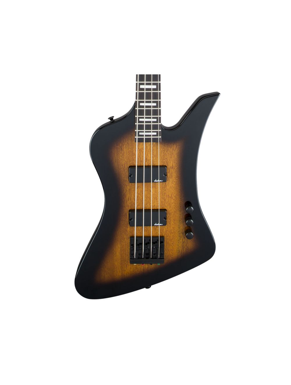Used Jackson JS Series JS2 Kelly Bird Bass Guitar - Tobacco Burst