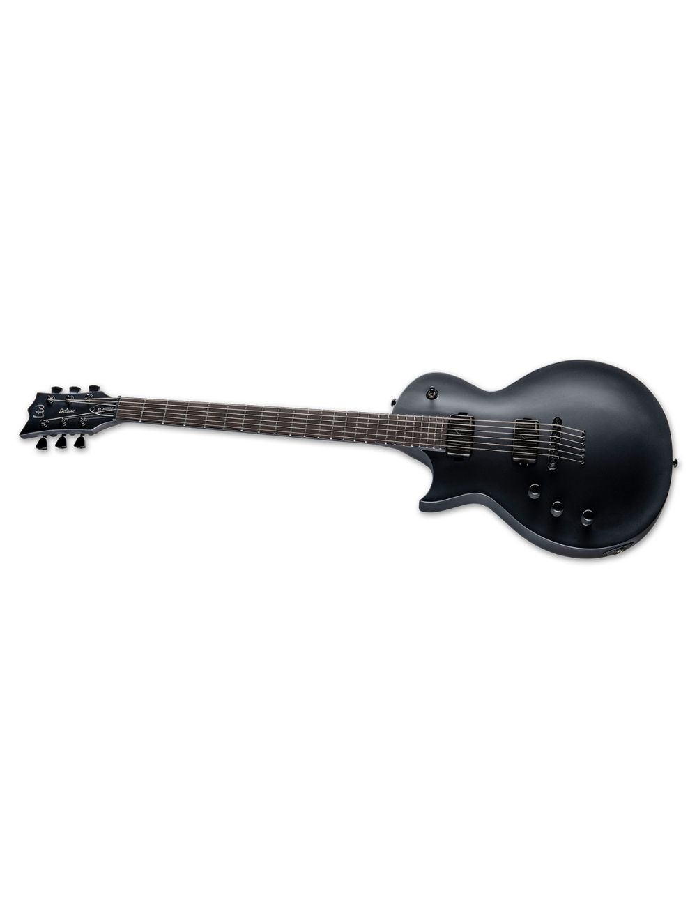 ESP LTD LEC1000 Baritone Left Handed - Charcoal Metallic Satin - B-Stock