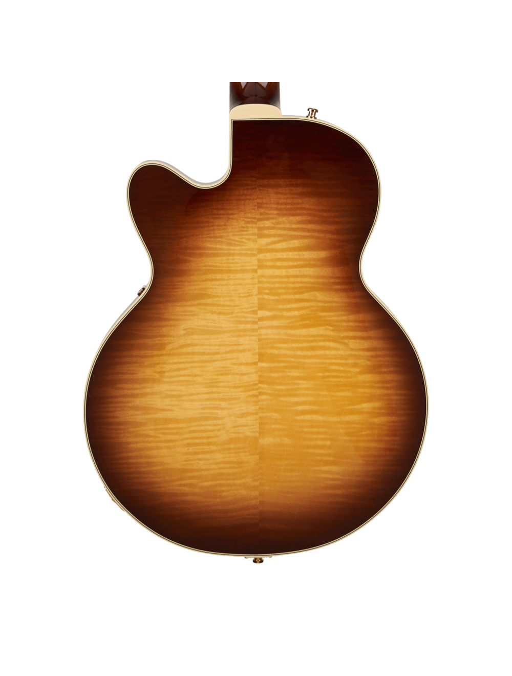 Gretsch Broadkaster Jr. LX Figured CB w/ String-Thru Bigsby - Caramel Dawn