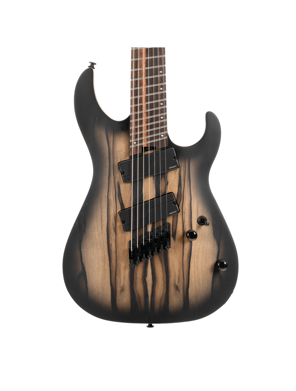 Cort KX507 7-String Multi-Scale Electric Guitar - Pale Moon Ebony Top