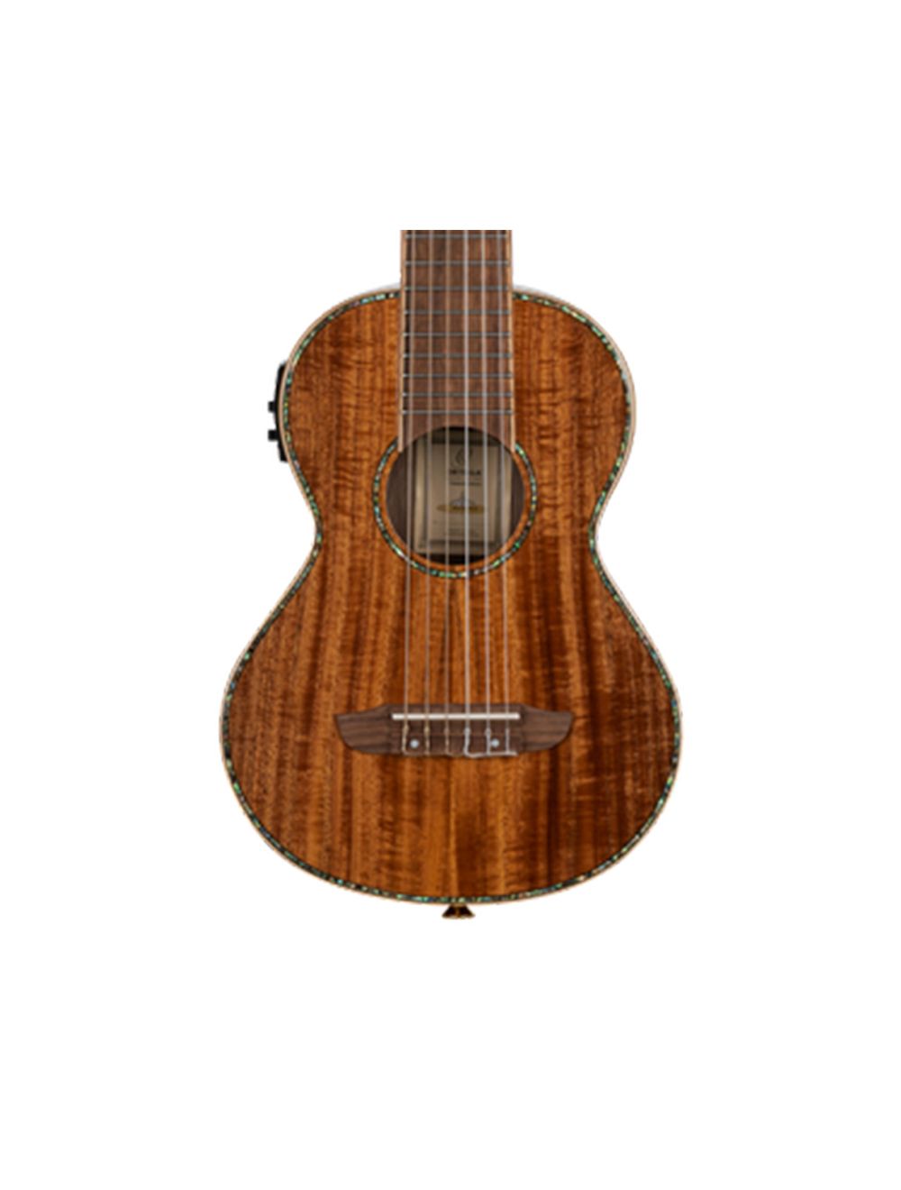 Ortega Guitars RGLE18ACA Mini/Travel Series A/E Guitarlele - Natural - Open Box
