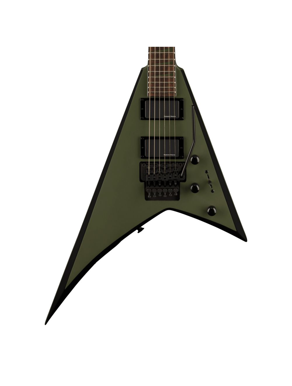 Used Jackson X Series Rhoads RRX24 - Matte Army Drab with Black Bevels