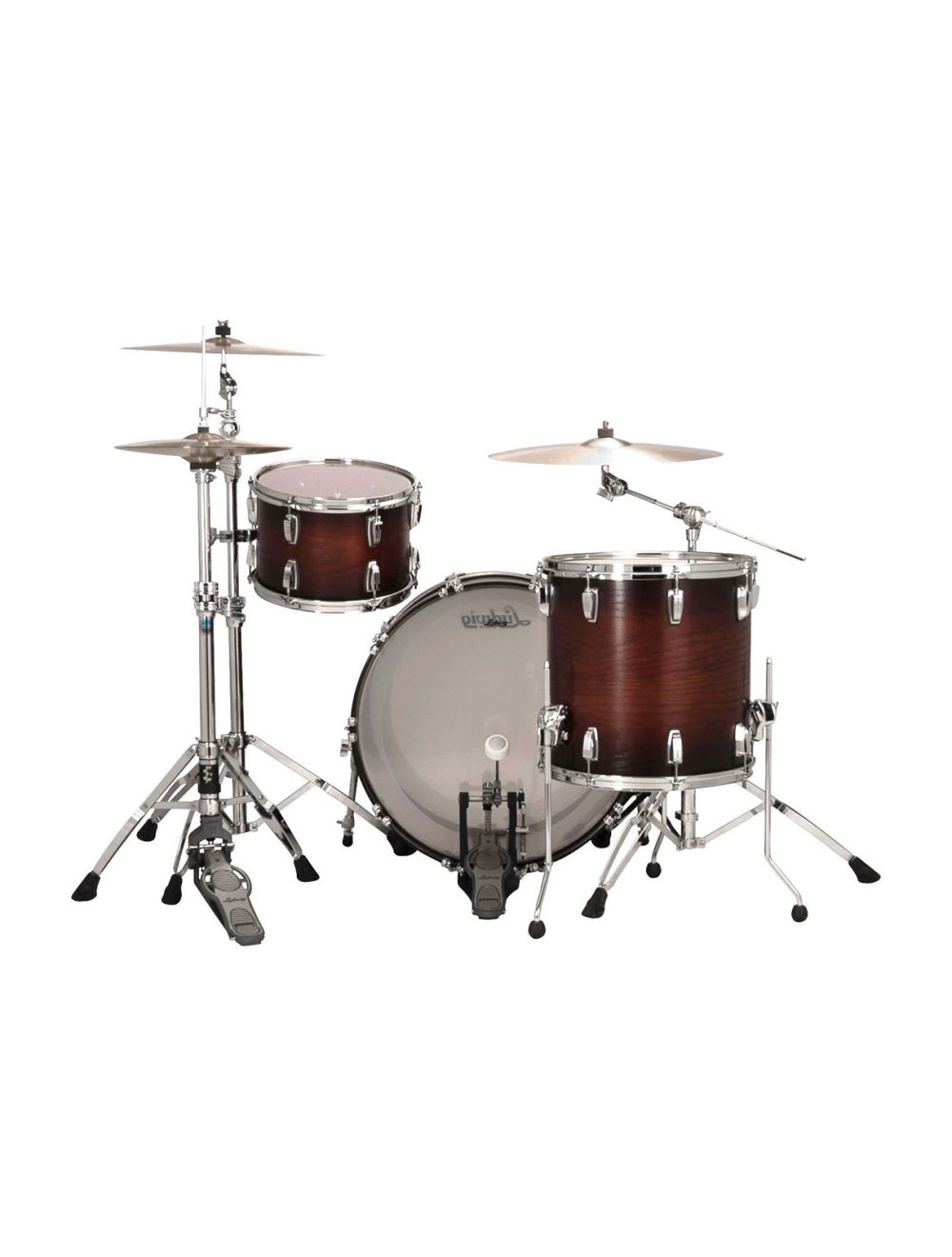 Ludwig Classic Oak Pro Beat 3-pc Shell Pack w/24"  Kick - Brown Burst