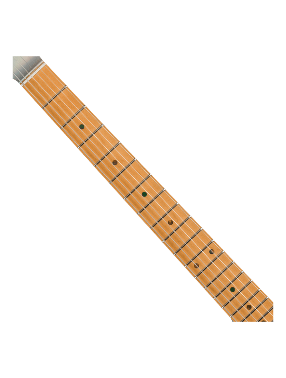 Used Fender H.E.R. Stratocaster Electric Guitar - Chrome Glow w/ Maple FB