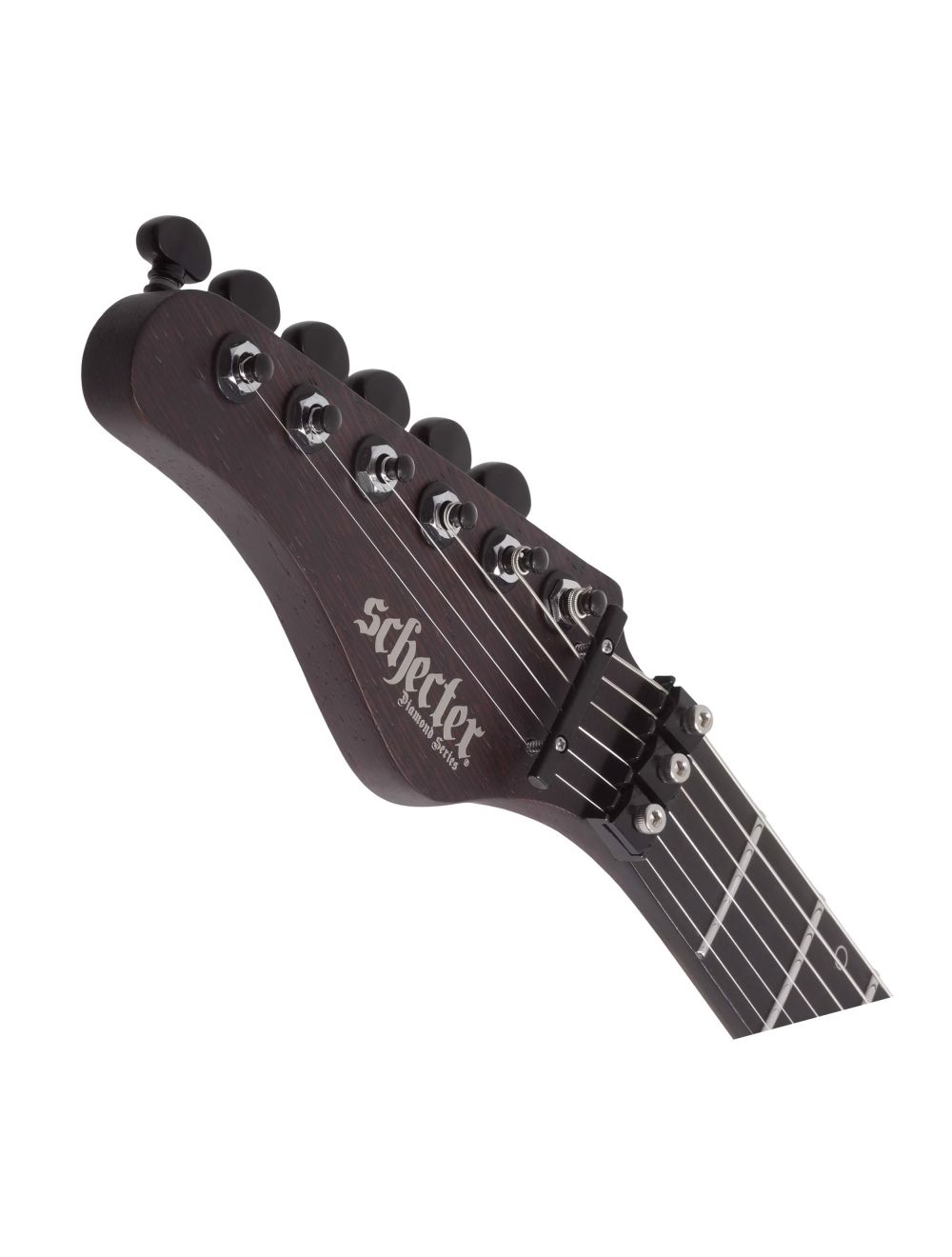 Schecter SVSS Exotic FR Left Handed Electric Guitar - Black Limba