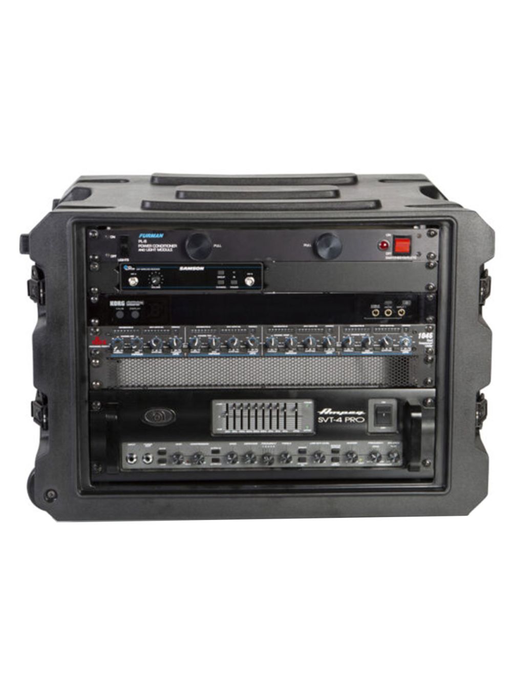 Gator Cases G-PROR-8U-19 Pro-Series 8U Molded Rack Case w/Wheels - Open Box