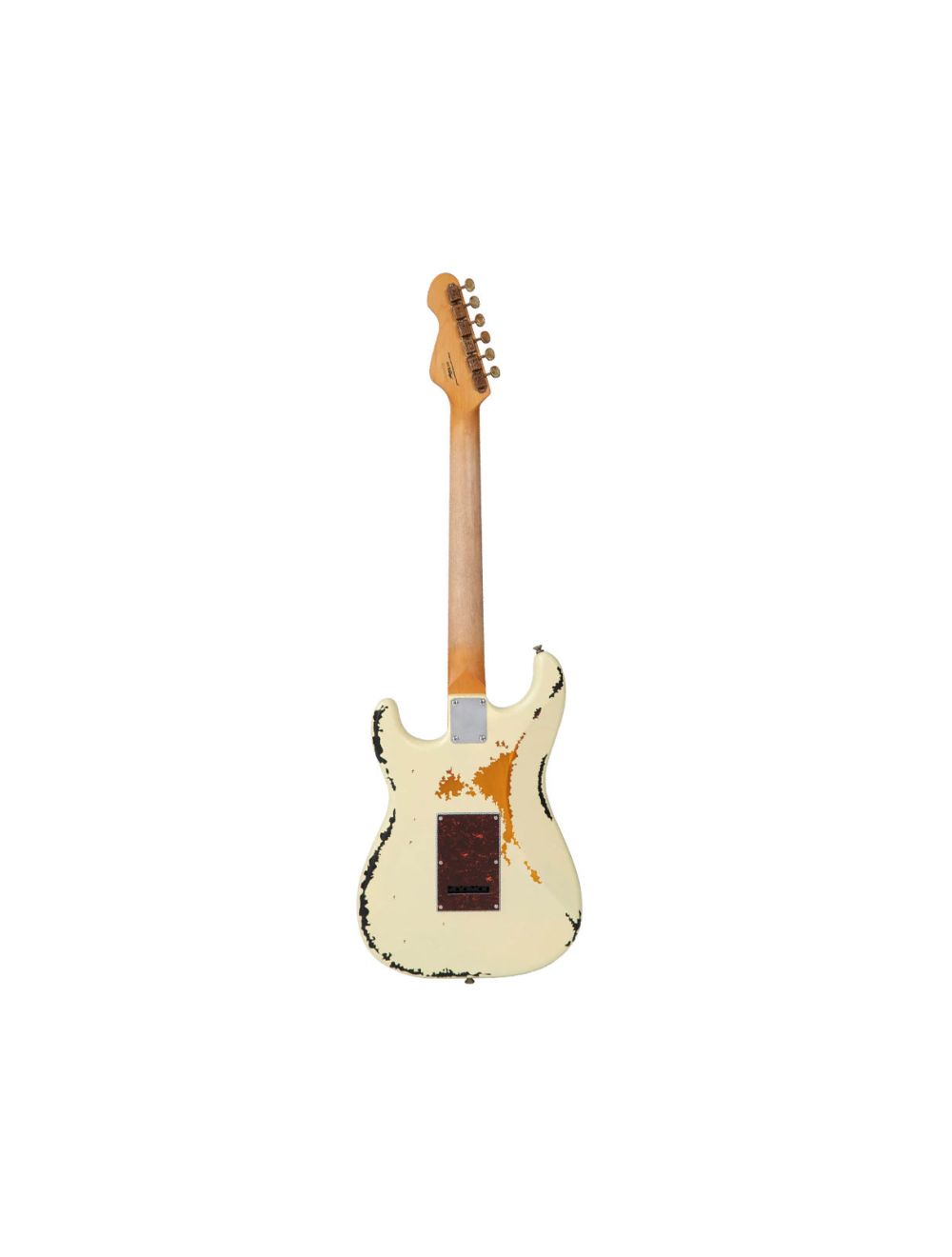 Vintage Icon Series V6 - White over Sunburst