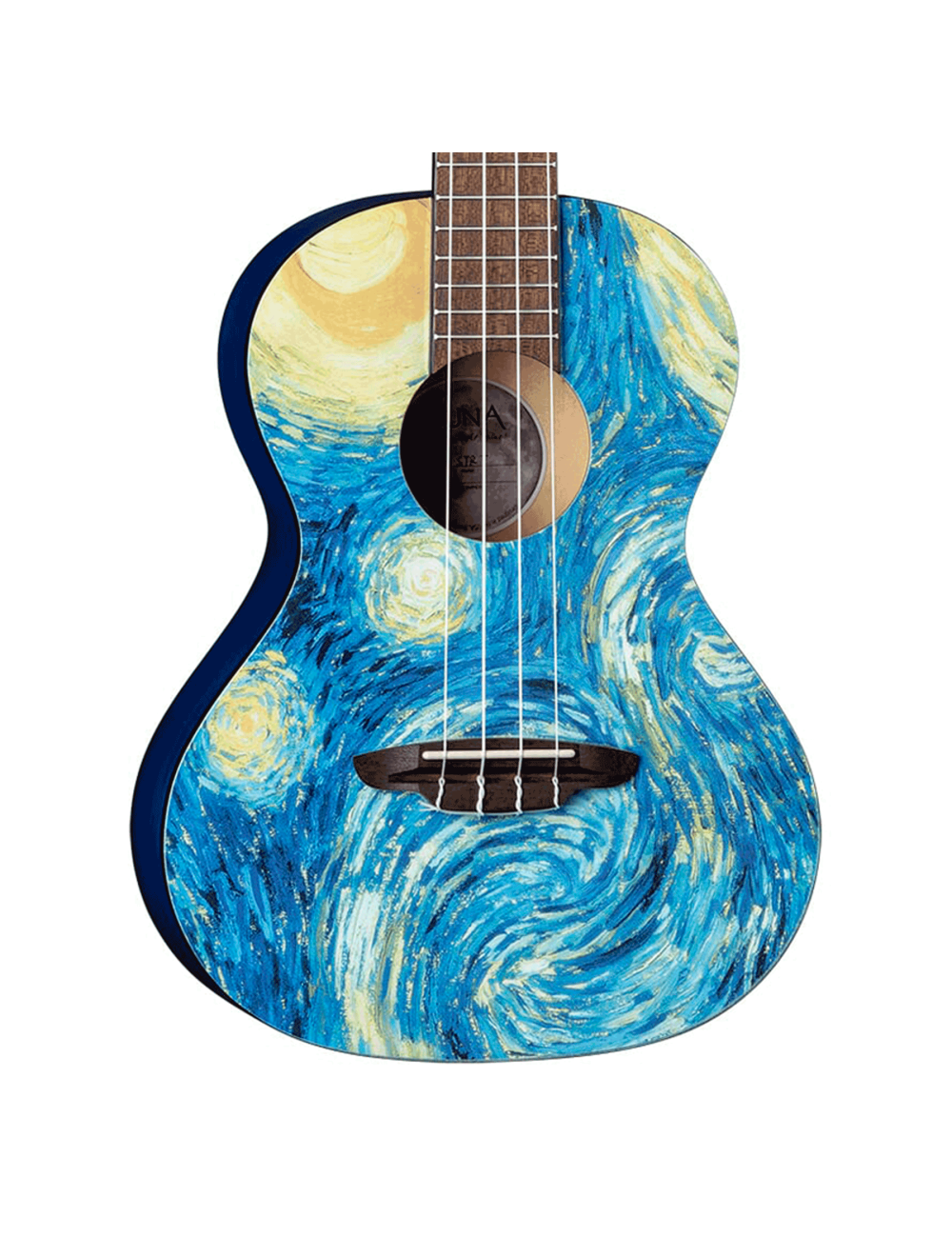Luna Uke Starry Night Tenor Ukulele w/Bag - Open Box