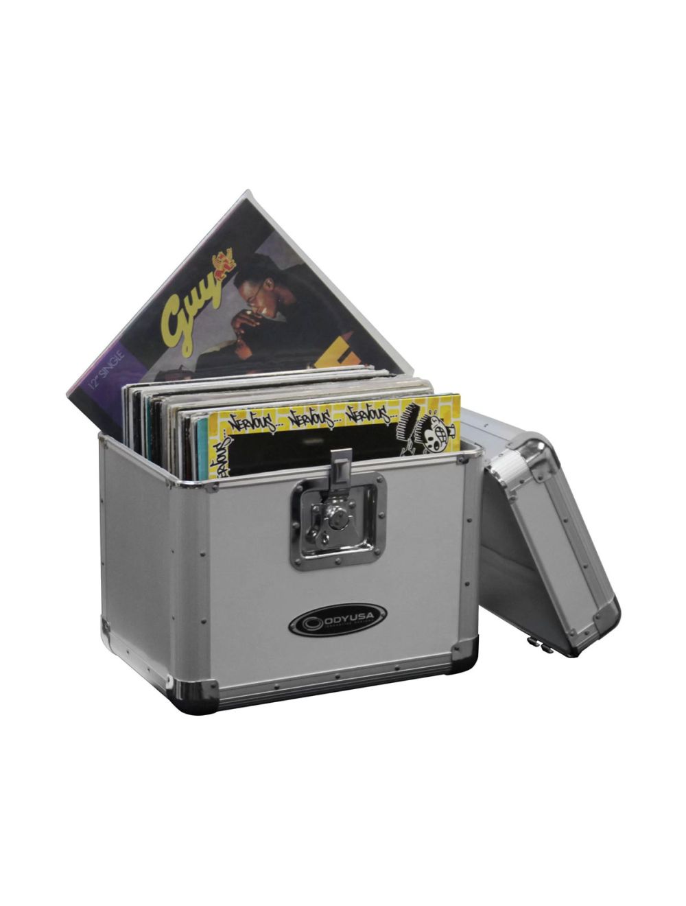 Odyssey KLP2SIL Vinyl Record Case (Silver)