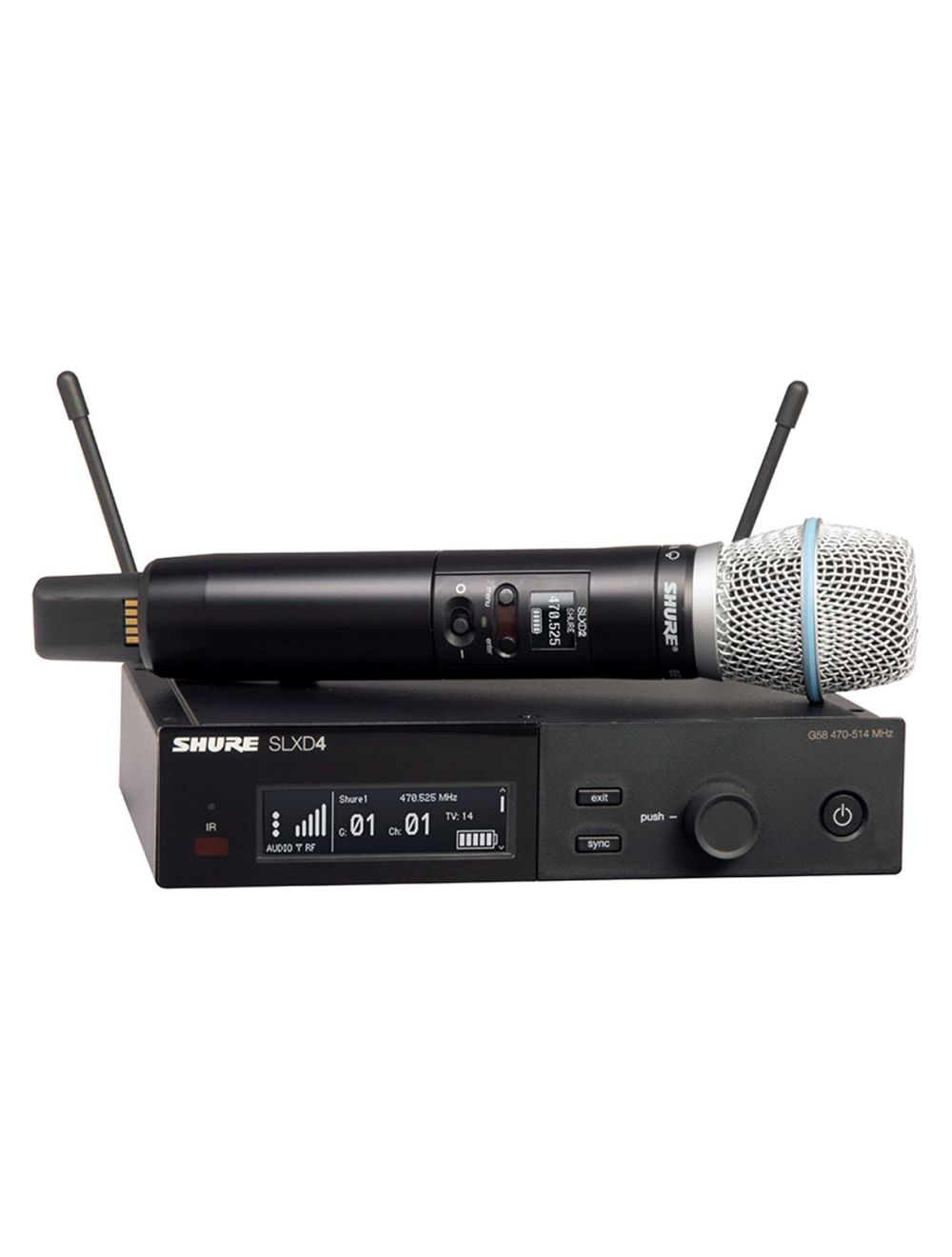 Shure SLXD24/B87A (Band J52)