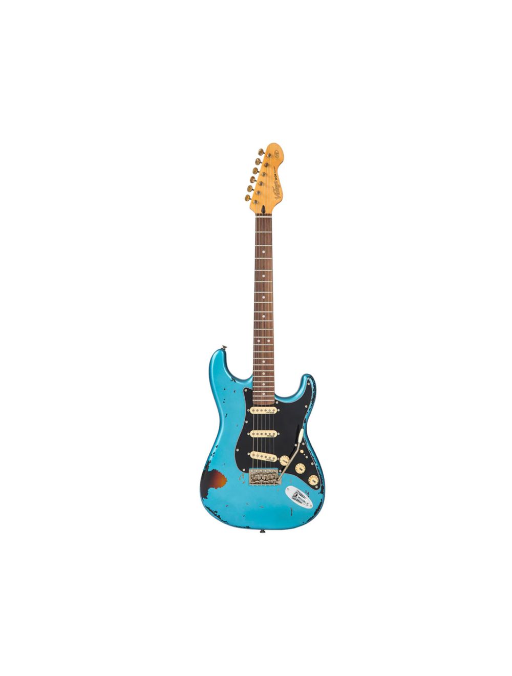 Vintage Icon Series V6 - Gun Hill Blue over Sunburst