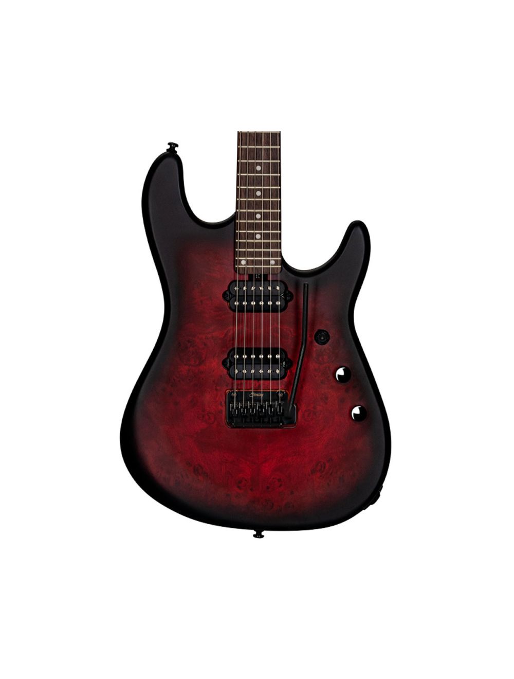 Sterling by Music Man Richardson Cutlass 6 Dark Scarlet Burst Satin