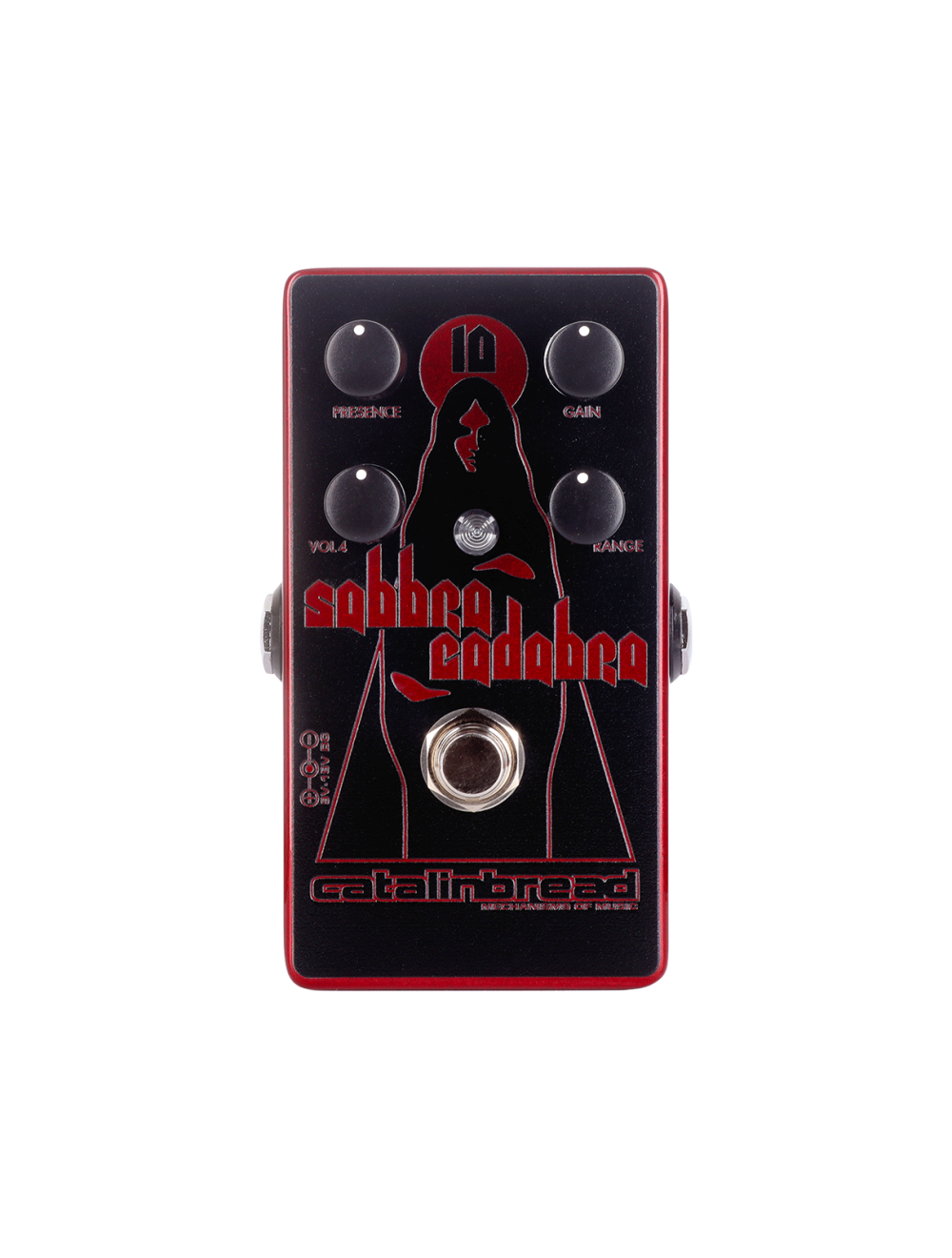 Catalinbread Sabbra Cadabra 10th Anniv. Overdrive Pedal - Sparkle Red - Open Box