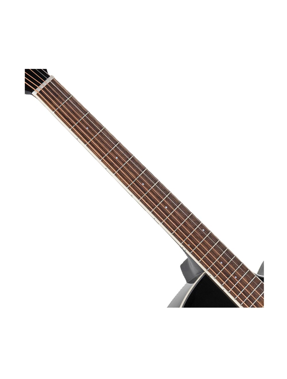 Ovation Applause AED96-5HG Classic Dreadnought A/E Guitar - Black Gloss Open Box