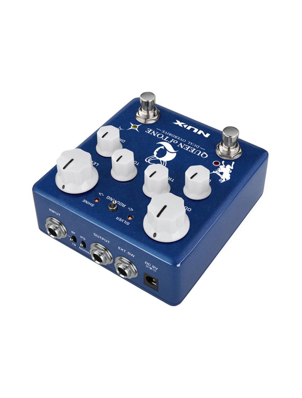 NUX Queen of Tone Dual Overdrive Pedal - Open Box