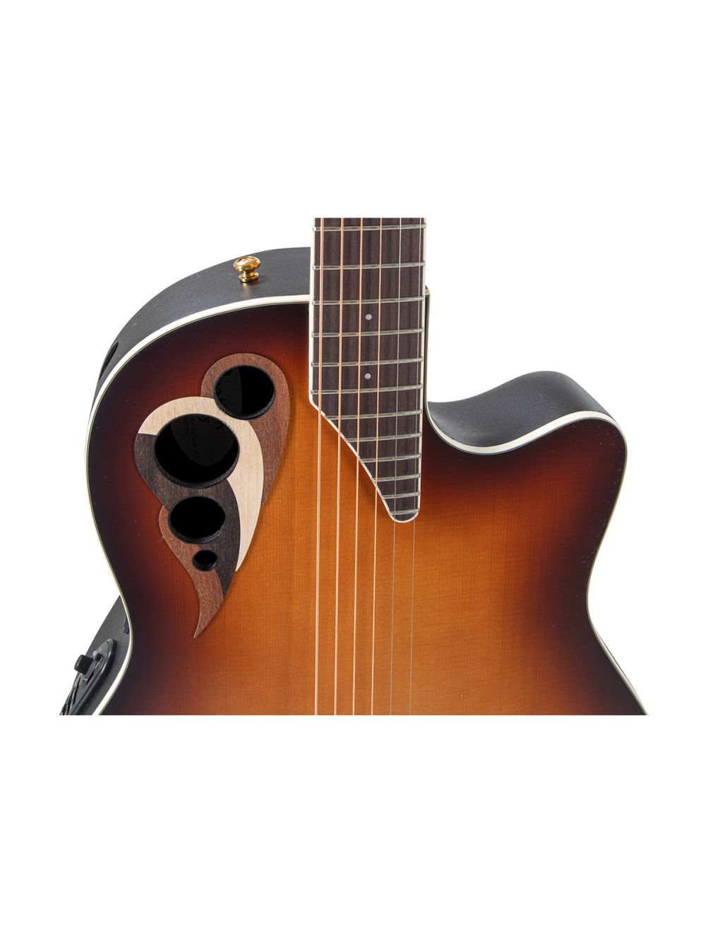 Ovation Celebrity Deluxe CDX40-1-G Cutaway A/E - Vintage Sunburst - Open Box